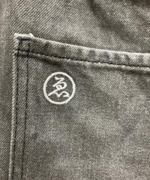 EVISEN（エビセン）EVISEN (エビセン) SUSHI DENIM SHORTS ブラック サイズ:Lの古着・服飾アイテム