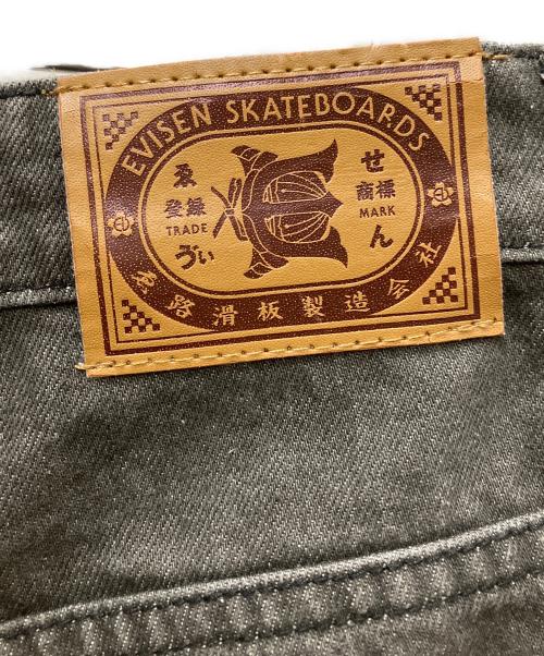 EVISEN（エビセン）EVISEN (エビセン) SUSHI DENIM SHORTS ブラック サイズ:Lの古着・服飾アイテム