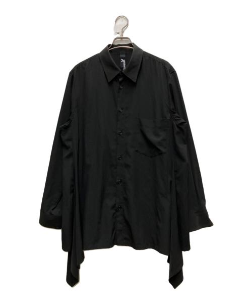 GROUND Y（グラウンドワイ）GROUND Y (グラウンドワイ) Armpit Fluttering Shirt ブラック サイズ:3の古着・服飾アイテム
