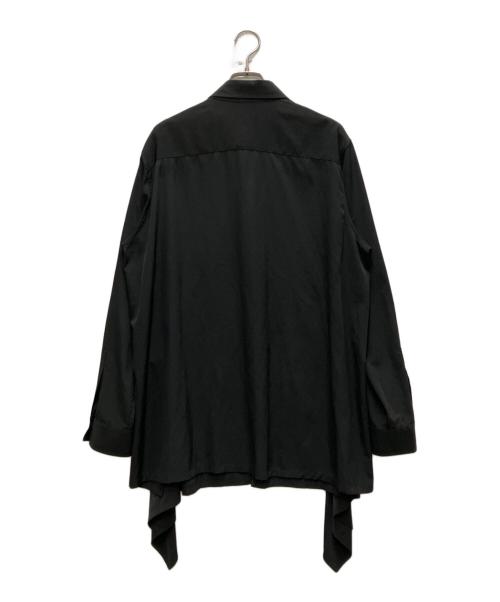 GROUND Y（グラウンドワイ）GROUND Y (グラウンドワイ) Armpit Fluttering Shirt ブラック サイズ:3の古着・服飾アイテム