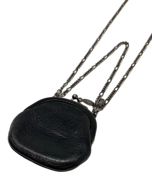 YOHJI YAMAMOTO DISCORD（ヨウジヤマモト ディスコード）Yohji Yamamoto DISCORD (ヨウジヤマモト ディスコード) COIN WALLET NECKLACE ブラックの古着・服飾アイテム