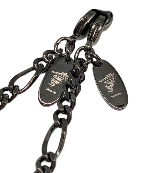 YOHJI YAMAMOTO DISCORD（ヨウジヤマモト ディスコード）Yohji Yamamoto DISCORD (ヨウジヤマモト ディスコード) COIN WALLET NECKLACE ブラックの古着・服飾アイテム