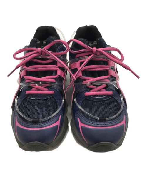 asics（アシックス）asics (アシックス) YOASOBI (ヨアソビ) GEL KINETIC FLUENT ネイビー サイズ:23の古着・服飾アイテム