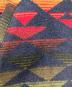 中古・古着 PENDLETON (ペンドルトン) 90s レザー切り替えネイティブ柄ウールジャケット ネイビー サイズ:M：25000円