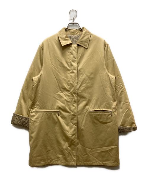 HERNO（ヘルノ）HERNO (ヘルノ) リバーシブルステンカラーコート ベージュ サイズ:42の古着・服飾アイテム