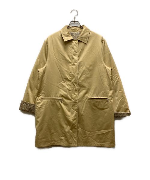 HERNO（ヘルノ）HERNO (ヘルノ) リバーシブルステンカラーコート ベージュ サイズ:42の古着・服飾アイテム