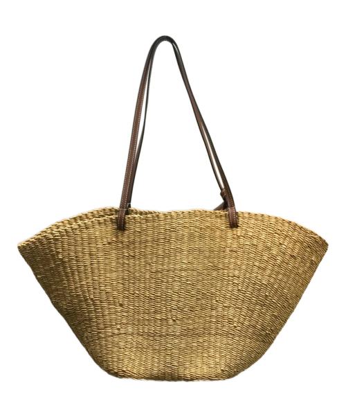 LOEWE（ロエベ）LOEWE (ロエベ) シェルバスケットバッグ スモール ベージュの古着・服飾アイテム