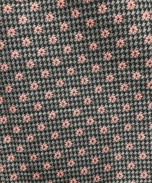 LOUIS VUITTON（ルイ ヴィトン）LOUIS VUITTON (ルイ ヴィトン) シルク混 千鳥柄ミニスカート グレー サイズ:36の古着・服飾アイテム