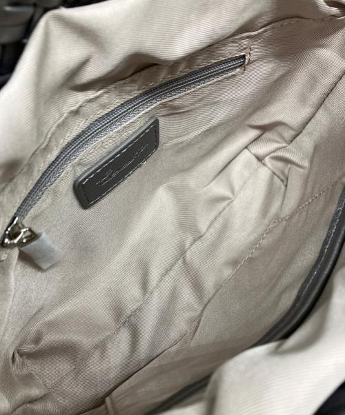 ECoDAY（エコデイ）ecoday (エコデイ) 2way Woven Bag シルバーの古着・服飾アイテム