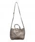 ecoday (エコデイ) 2way Woven Bag シルバー：8000円