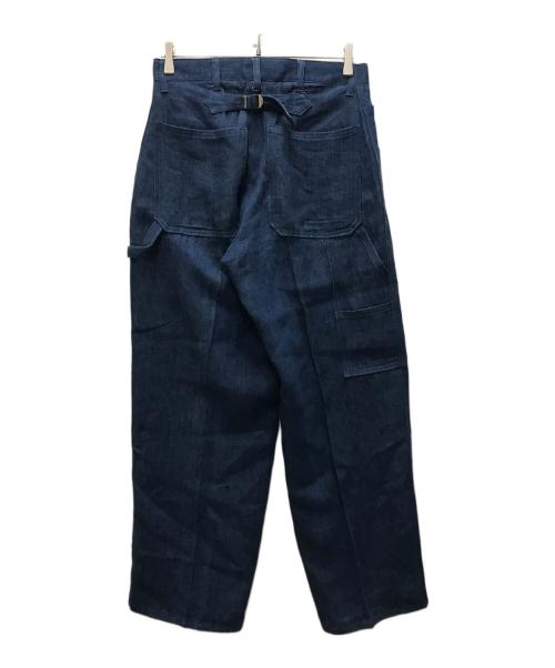 NEAT（ニート）NEAT (ニート) リネンデニムパンツ インディゴ サイズ:Sの古着・服飾アイテム