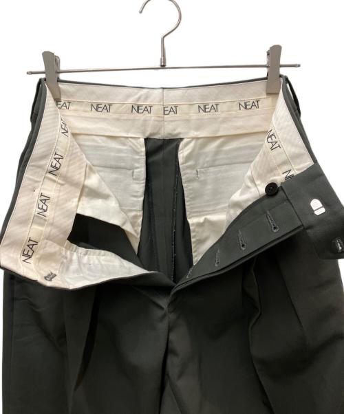 NEAT（ニート）NEAT (ニート) 2タックチノパンツ グレー サイズ:42の古着・服飾アイテム