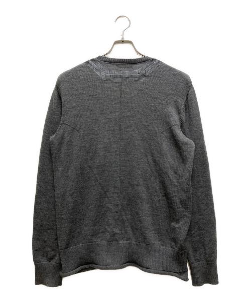 UNDERCOVERISM（アンダーカバーイズム）UNDERCOVERISM (アンダーカバーイズム) リフレクターニット グレー サイズ:3の古着・服飾アイテム