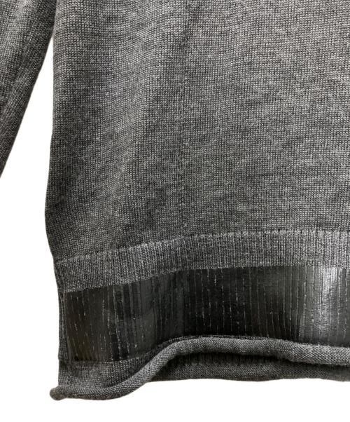 UNDERCOVERISM（アンダーカバーイズム）UNDERCOVERISM (アンダーカバーイズム) リフレクターニット グレー サイズ:3の古着・服飾アイテム