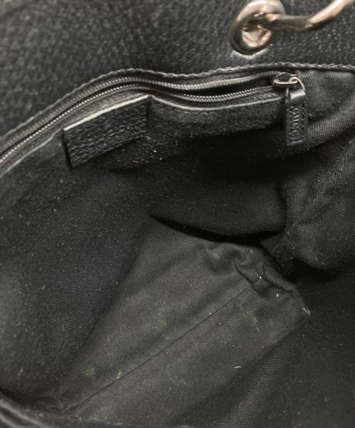 GUCCI（グッチ）GUCCI (グッチ) GGキャンバス トートバッグ ブラックの古着・服飾アイテム