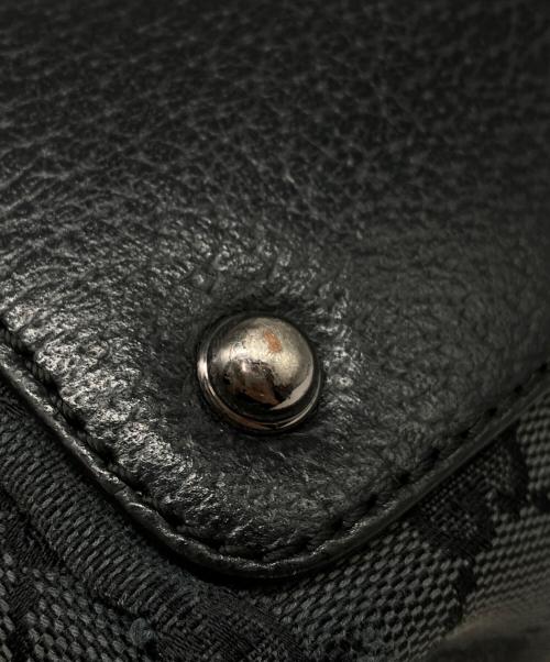 GUCCI（グッチ）GUCCI (グッチ) GGキャンバス トートバッグ ブラックの古着・服飾アイテム
