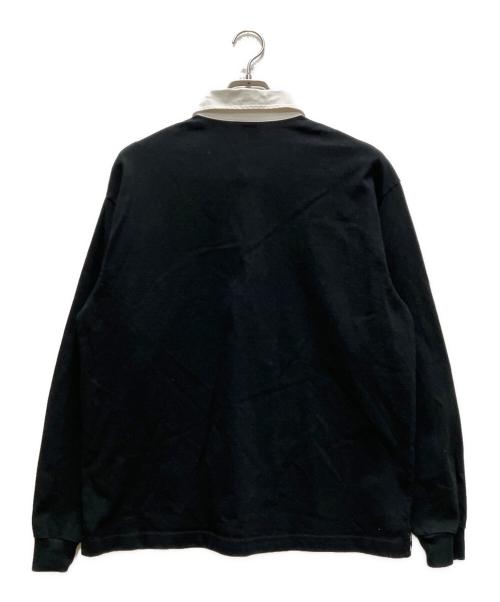 OVY（オヴィー）OVY (オヴィー) Heavy Cotton Classic Rugger Shirt ブラック サイズ:Mの古着・服飾アイテム