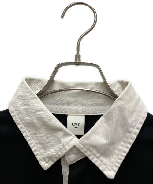 OVY（オヴィー）OVY (オヴィー) Heavy Cotton Classic Rugger Shirt ブラック サイズ:Mの古着・服飾アイテム