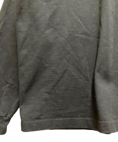 OVY（オヴィー）OVY (オヴィー) Heavy Cotton Classic Rugger Shirt ブラック サイズ:Mの古着・服飾アイテム