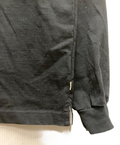 OVY（オヴィー）OVY (オヴィー) Heavy Cotton Classic Rugger Shirt ブラック サイズ:Mの古着・服飾アイテム