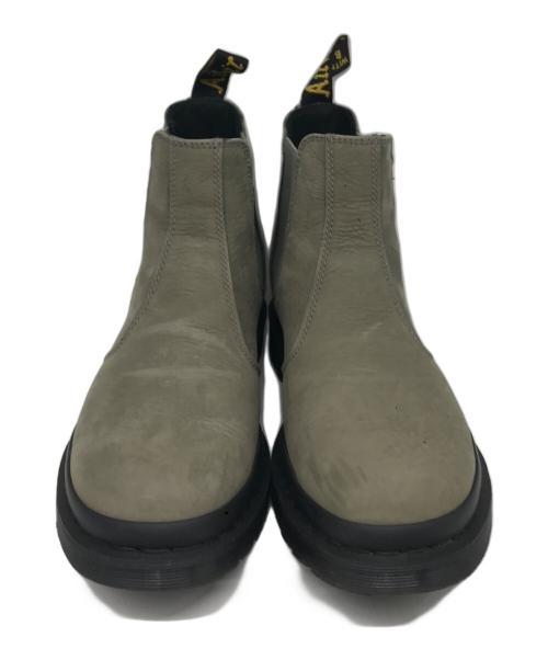 Dr.Martens（ドクターマーチン）Dr.Martens (ドクターマーチン) 2976 Milled Nubuck Chelsea Boots グレー サイズ:UK9の古着・服飾アイテム