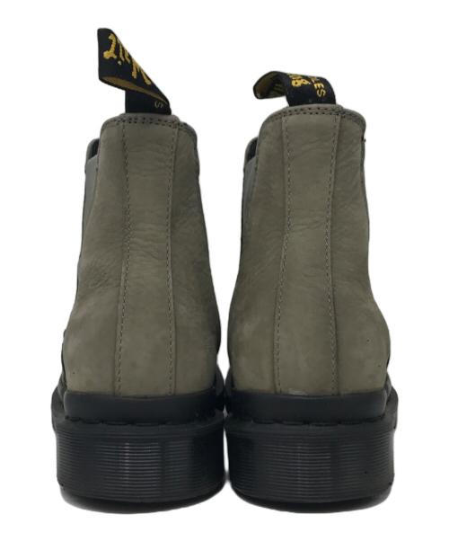 Dr.Martens（ドクターマーチン）Dr.Martens (ドクターマーチン) 2976 Milled Nubuck Chelsea Boots グレー サイズ:UK9の古着・服飾アイテム