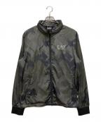 EA7イーエーセブン）の古着「BOMBER JACKET」｜グレー