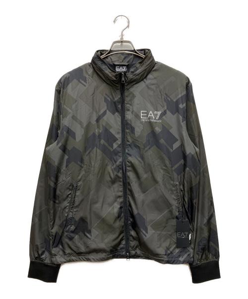 EA7（イーエーセブン）EA7 (イーエーセブン) BOMBER JACKET グレー サイズ:Mの古着・服飾アイテム