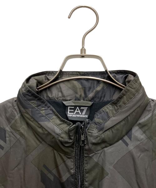 EA7（イーエーセブン）EA7 (イーエーセブン) BOMBER JACKET グレー サイズ:Mの古着・服飾アイテム