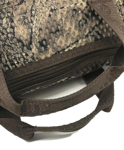SUPREME（シュプリーム）Supreme (シュプリーム) 25SS Mesh Mini Duffle Bag オリーブ＆ブラウンの古着・服飾アイテム