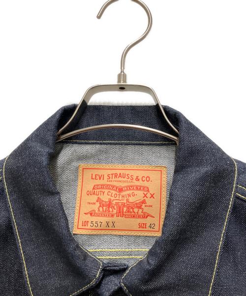 LEVI'S（リーバイス）LEVI'S (リーバイス) 1961 Type III Trucker Jacket 577XX インディゴ サイズ:42の古着・服飾アイテム