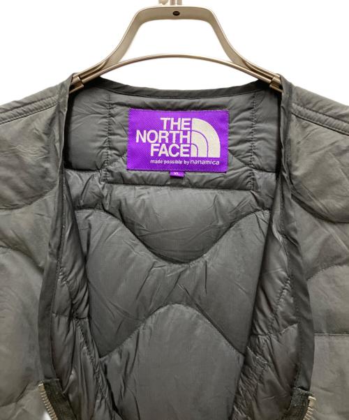 THE NORTHFACE PURPLELABEL（ザ・ノースフェイス パープルレーベル）THE NORTHFACE PURPLELABEL (ザ・ノースフェイス パープルレーベル) Field Down Cardigan グレー サイズ:XLの古着・服飾アイテム