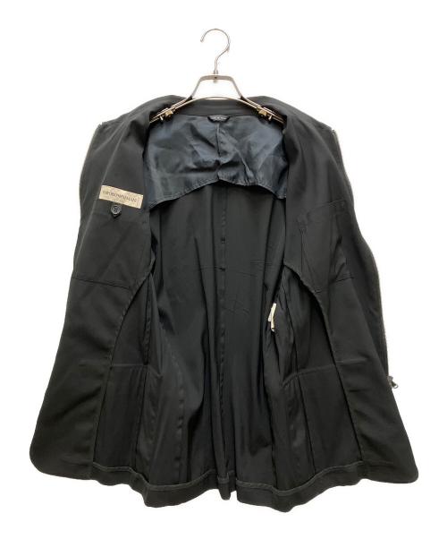 EMPORIO ARMANI（エンポリオ アルマーニ）EMPORIO ARMANI (エンポリオ アルマーニ) 90s～00s ダブルジップジャケット ブラック サイズ:46の古着・服飾アイテム