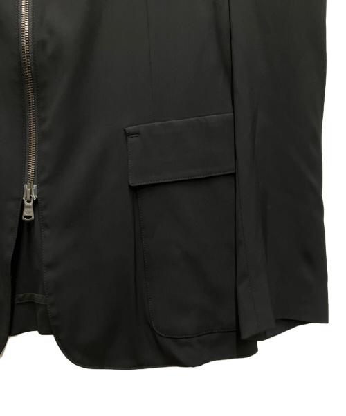 EMPORIO ARMANI（エンポリオ アルマーニ）EMPORIO ARMANI (エンポリオ アルマーニ) 90s～00s ダブルジップジャケット ブラック サイズ:46の古着・服飾アイテム