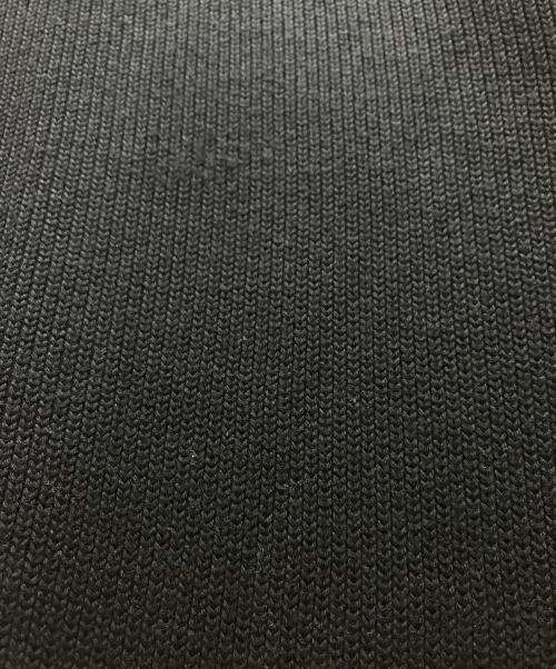 EMPORIO ARMANI（エンポリオ アルマーニ）EMPORIO ARMANI (エンポリオ アルマーニ) 90s～00s レザーニット切替ジャケット ブラック サイズ:Sの古着・服飾アイテム