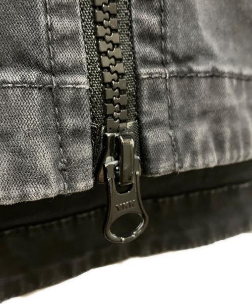 STONE ISLAND（ストーンアイランド）STONE ISLAND (ストーンアイランド) OLD Treatment Organic Cotton Overshirt ブラック サイズ:Mの古着・服飾アイテム