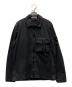 STONE ISLAND（ストーンアイランド）の古着「OLD Treatment Organic Cotton Overshirt」｜ブラック