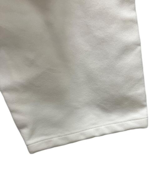 COMME des GARCONS SHIRT（コムデギャルソンシャツ）COMME des GARCONS SHIRT (コムデギャルソンシャツ) ポリ縮絨 パッチワークパンツ ホワイト サイズ:Mの古着・服飾アイテム
