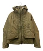 DESCENTE ALLTERRAINデザイント オルテライン）の古着「TRANSFORM DOWN COAT」｜グリーン