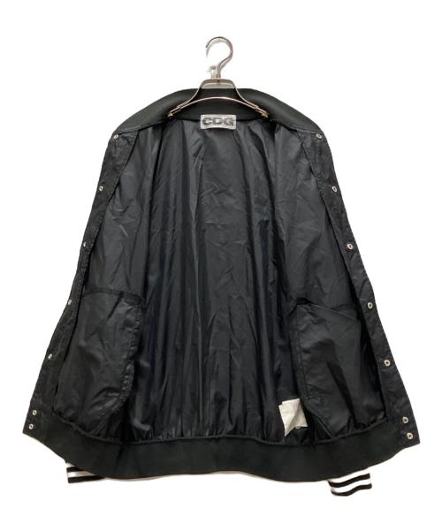 CDG（シーディージー）CDG (シーディージー) バックロゴナイロンスタジャン ブラック サイズ:Lの古着・服飾アイテム