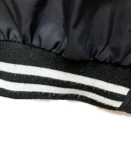 CDG（シーディージー）CDG (シーディージー) バックロゴナイロンスタジャン ブラック サイズ:Lの古着・服飾アイテム