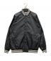 CDG（シーディージー）の古着「バックロゴナイロンスタジャン」｜ブラック