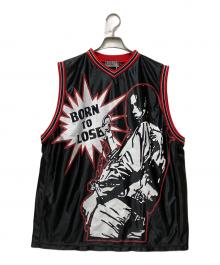 Hysteric Glamour（ヒステリックグラマー）の古着「BORN TO LOSE ノースリーブ」｜ブラック