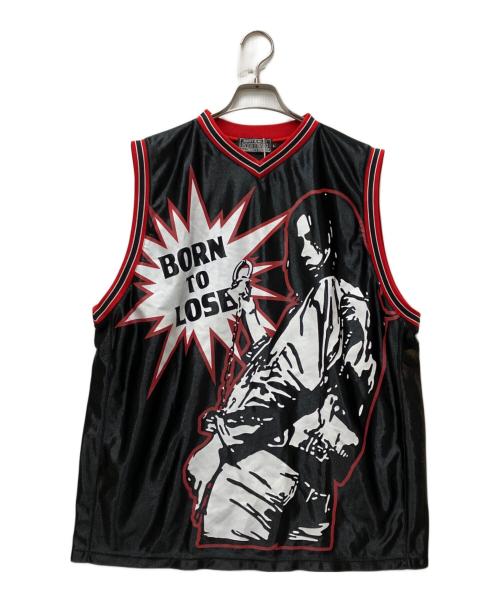Hysteric Glamour（ヒステリックグラマー）Hysteric Glamour (ヒステリックグラマー) BORN TO LOSE ノースリーブ ブラック サイズ:Ｌ 未使用品の古着・服飾アイテム