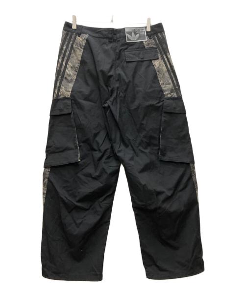 adidas（アディダス）adidas (アディダス) ADILENIUM 5.0 CARGO PANTS ブラック サイズ:34の古着・服飾アイテム