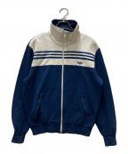adidasアディダス）の古着「80`sトラックジャケット」｜ブルー