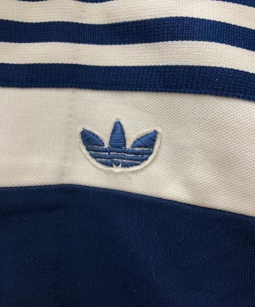 adidas（アディダス）adidas (アディダス) 80`sトラックジャケット ブルー サイズ:3の古着・服飾アイテム