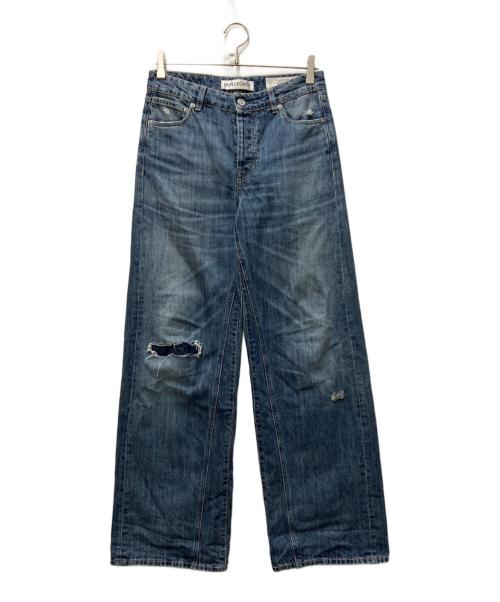 OUR LEGACY（アワーレガシー）OUR LEGACY (アワーレガシー) VAST CUT Vintage Rubber Repair Denim インディゴ サイズ:26の古着・服飾アイテム