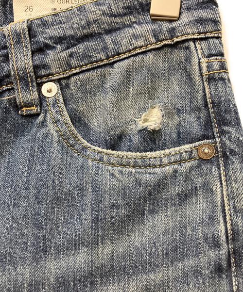 OUR LEGACY（アワーレガシー）OUR LEGACY (アワーレガシー) VAST CUT Vintage Rubber Repair Denim インディゴ サイズ:26の古着・服飾アイテム