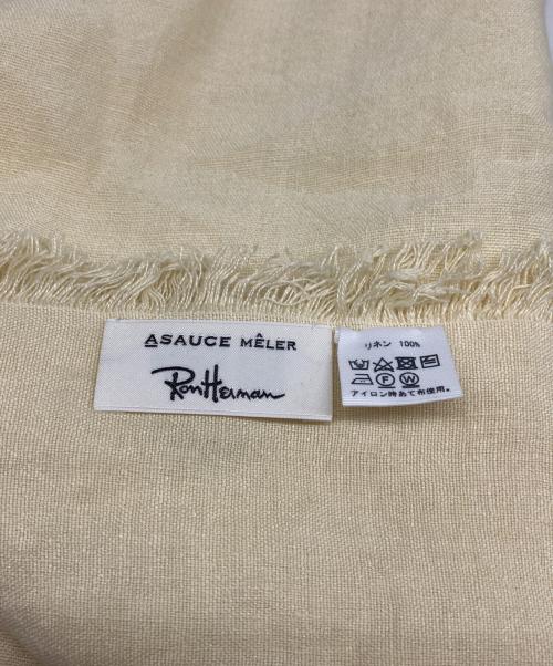 Ron Herman（ロンハーマン）Ron Herman (ロンハーマン) ASAUCE MELER リネンストール ベージュの古着・服飾アイテム